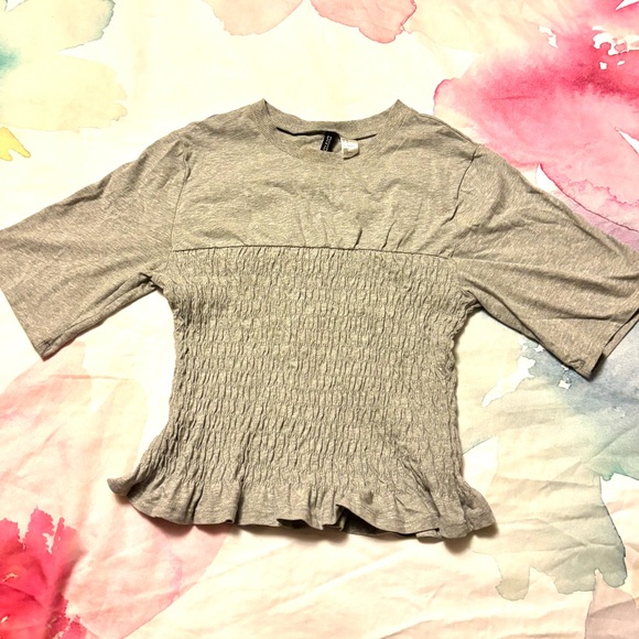 NWOT DIVIDED Smoked Cotton tee - Picture 6 of 10